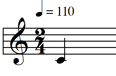 melodic dictation simple meter intermediate example 3 start